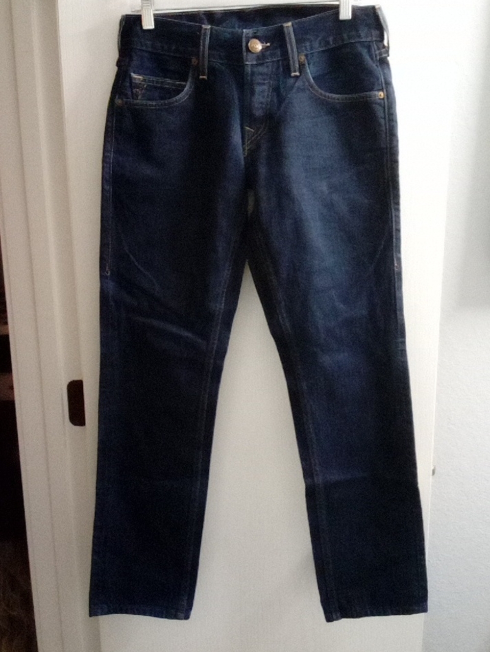 True Religion Men's Indigo Straight Jeans